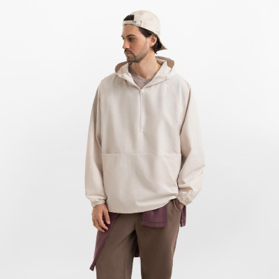 Ветровка (анорак) оверсайз унисекс RISSMAN, размер ML