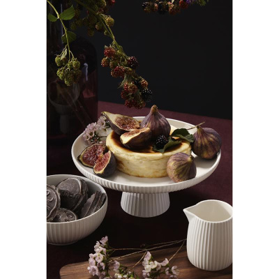 Подставка для торта soft ripples, dual glazing, D26 см