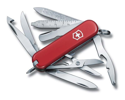 Ножбрелок VICTORINOX Mini Champ, 58 мм, 17 функций