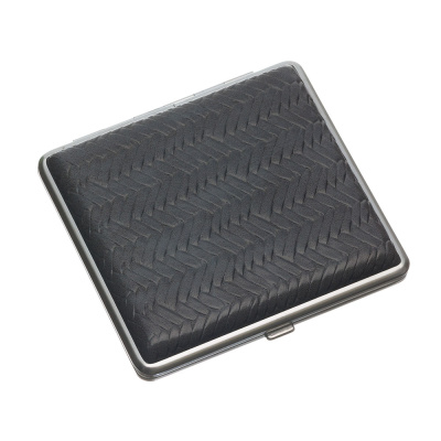 Портсигар SQuire, искусственная кожа, 96*93*19 мм
