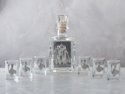 Набор со штофом Металлурги