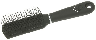 Расческа Dewal Beauty серия "Шарм" массажная с пластиковым штифтом,прямоугольная мини 18 см