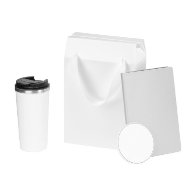 Подарочный набор Palermo,  (термокружка, ежедневник, зарядное устройство)