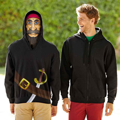 Толстовка Unique Hoodie, серо-лиловый_L, 80% хлопок, 20% полиэстер, 280 г/м2