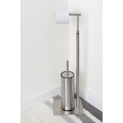 Держатель для туалетной бумаги с ершиком iver