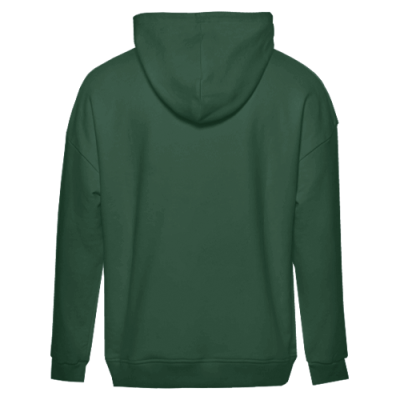 Худи унисекс STAN оверсайз футер без начёса 350, 66, Т-зелёный (130)