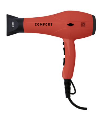 Фен DEWAL BEAUTY Comfort Red, 2200 Вт, 1 насадка