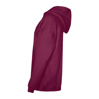 Худи унисекс STAN оверсайз футер без начёса 350, 66, Бордовый (661)