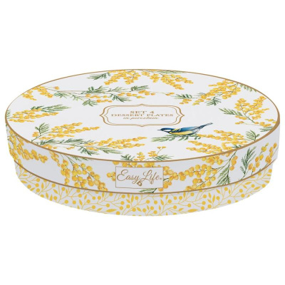 Набор десертных тарелок mimosa, 19 см, 4 шт.