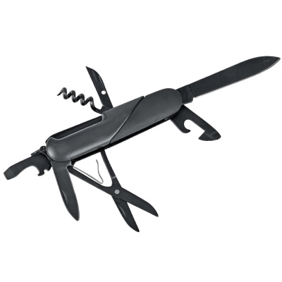 Нож многофункциональный  (7 функций), 13,5х9х3,5 см, металл, резина, лазер.грав