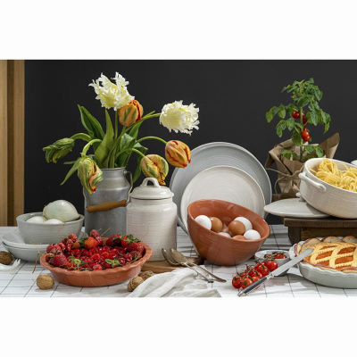 Набор обеденных тарелок in the village, D28 см, 2 шт.