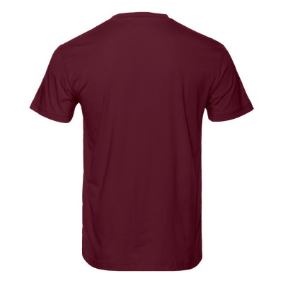 Футболка унисекс STAN, хлопок 150, 51, Бордовый (661)
