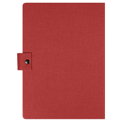 Блокнот А5 Tasmania, в твердой обложке с шариковой ручкой и стикерами, блок в линейку