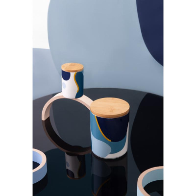 Банка для хранения  с авторским принтом из коллекции freak fruit, 275мл