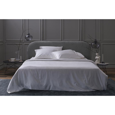 Простыня на резинке из плотного сатина  из коллекции essential, 160х200х30 см