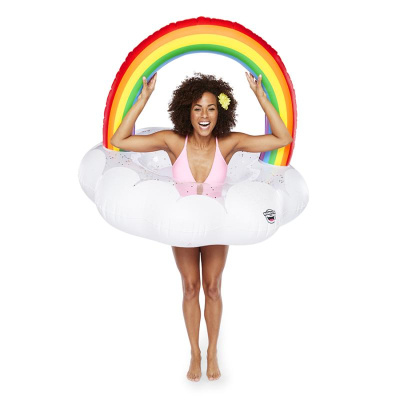 Круг надувной rainbow cloud