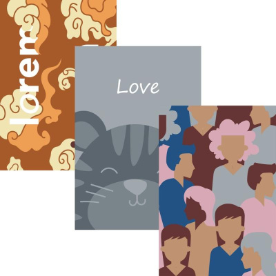 Плед на заказ Tricksy Net, 4 цвета, S