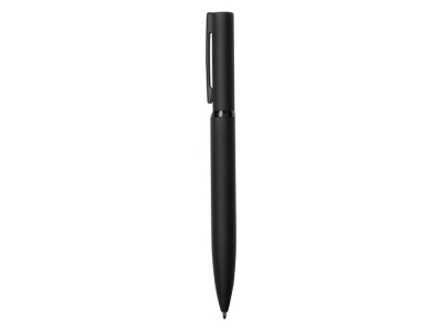 Ручка шариковая металлическая Siegfried Silver soft-touch с зеркальным слоем