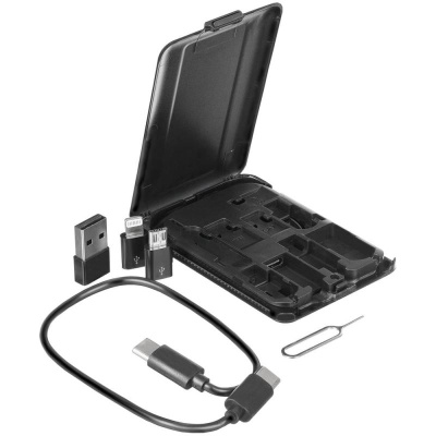 Органайзер с беспроводной зарядкой и набором адаптеров Octopod