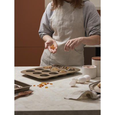 Форма для приготовления кексов и пирожных bake ms, 40х28 см