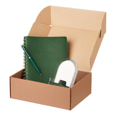 Подарочный набор Vista,  (ежедневник, ручка, зарядная станция)