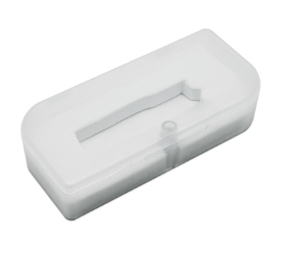 Футляр для флеш накопителя, пластикпрозрачный