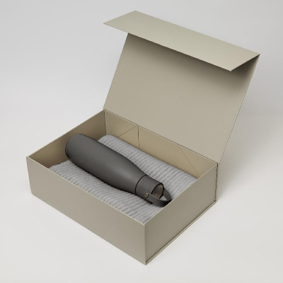 Подарочный набор Bosca, Forges,  (термобутылка, шарф)