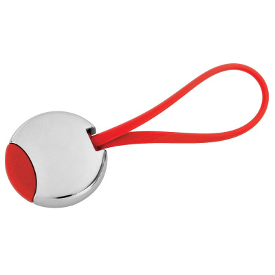 Брелок "Beat", синий, 3,5x3,5x0,6 см, металл, лазерная гравировка