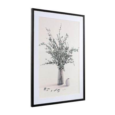 Панно декоративное plant с черной рамой, 50х70 см