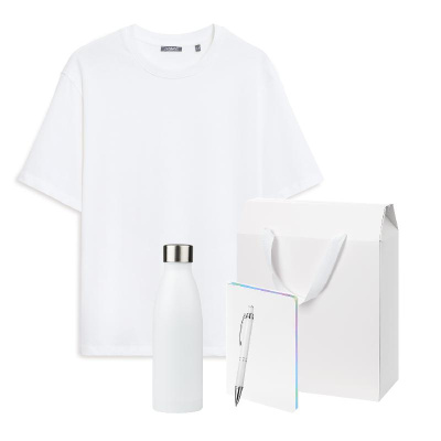 Набор с одеждой RUST (футболка, термобутылка, ежедневник, ручка), , ML