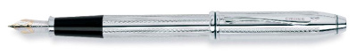 Перьевая ручка Cross Townsend   платиновый