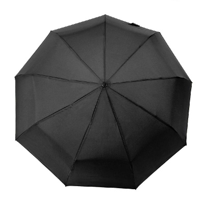 Зонт складной автоматический, диаметр 117 см, Forest Lotus Safeclosing, ветроустойчивый, c плавным закрытием