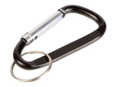 Брелок-карабин из переработанного алюминия Alumina