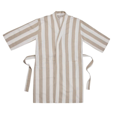 Халат VINGA Ornos из переработанного хлопка GRS, L/XL