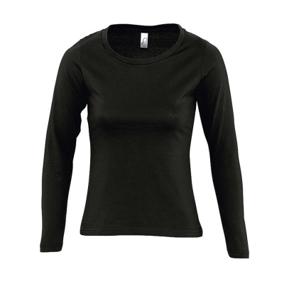 Футболка женская с длинным рукавом MAJESTIC, белый, S, 100% хлопок, 150 г/м2
