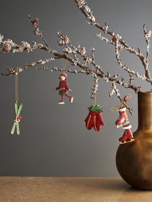 Набор ёлочных украшений heritage holidays из коллекции new year essential, 5 шт.