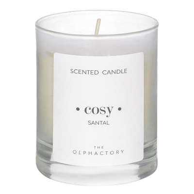 Свеча ароматическая the olphactory, cosy, santal (н), 40 ч
