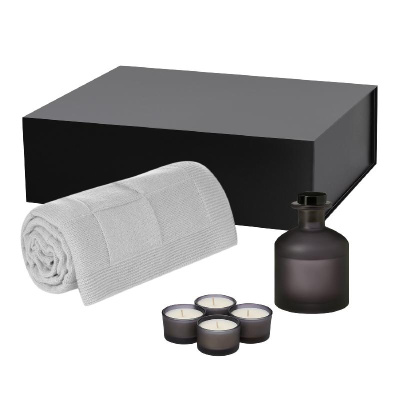 Подарочный набор Sento, Cella Soft,  (свеча, диффузор, плед)