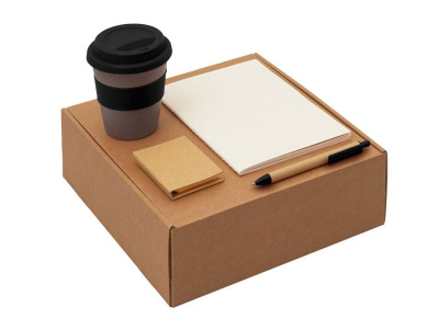 Набор Halm с блокнотом, ручкой и стаканом