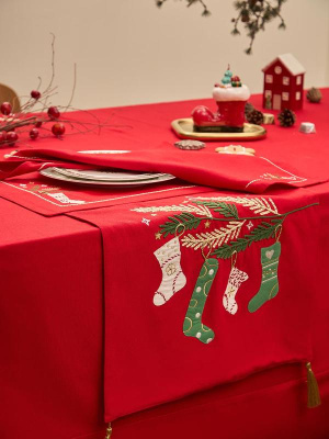 Салфетка сервировочная winter wishes из коллекции new year essential, 45х45 см