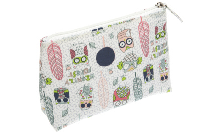 Косметичка Dewal Beauty серия "Ночной лес", мульти 20,5х5,5х13,5см