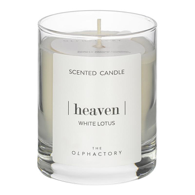 Свеча ароматическая the olphactory, heaven, white lotus (н), 40 ч