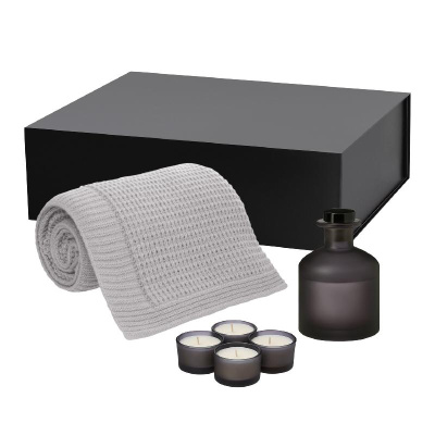 Подарочный набор Sento, Malta Soft,  (свеча, диффузор, плед)