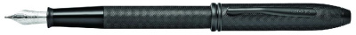 Перьевая ручка Cross Townsend Black Micro Knurl, перо F