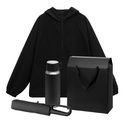 Премиум набор с одеждой RISSMAN (ветровка, зонт, термос), XSS