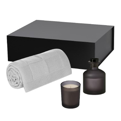 Подарочный набор Enigma, Cella Soft,  (свеча, диффузор, плед)