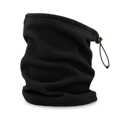 Шарф-бафф HOTTY-S с регулятором шнура, синий, флис, 100 % перераб. полиэстер, 230 г/м2