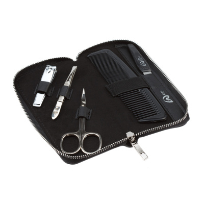 Маникюрный набор GD, 5 пр(мужской дорожный набор) Футляр: искусcтвенная кожа