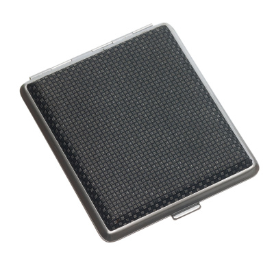 Портсигар SQuire, искусственная кожа,  узор, 100*83*19 мм