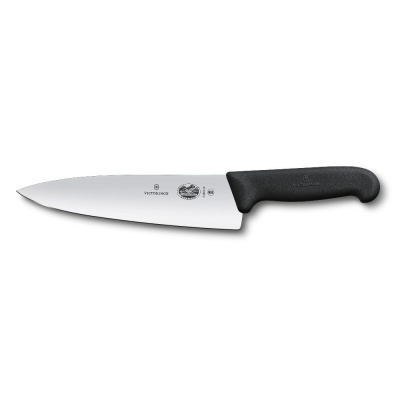 Нож разделочный VICTORINOX Fibrox с экстрашироким лезвием 20 см